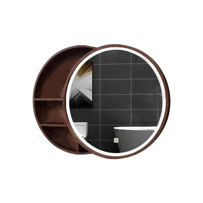 Syrup Medicine Cabinet with LED Mirror