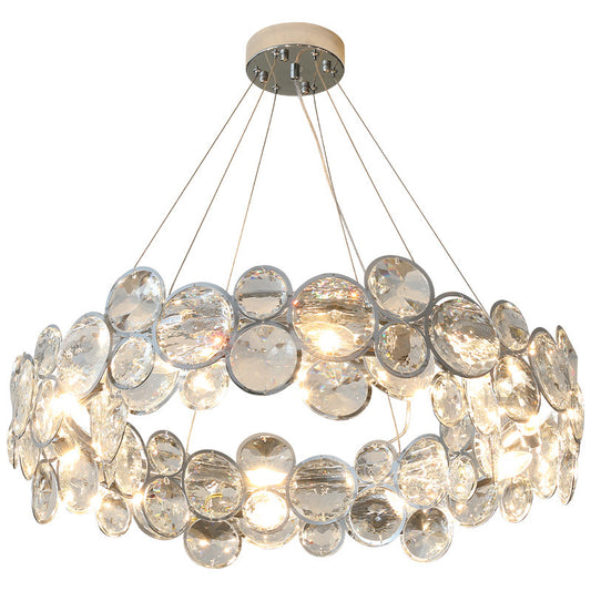 Luminous Crystal Elegance Chandelier