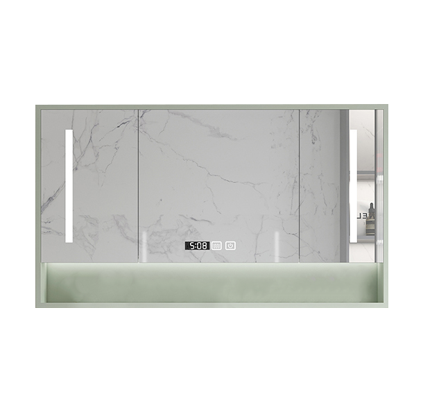 Mint Medicine Cabinet with LED Mirror