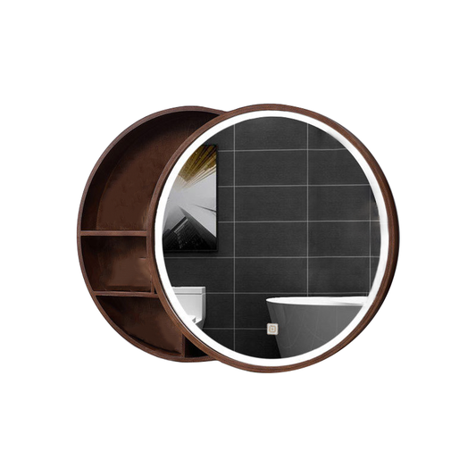 Syrup Medicine Cabinet with LED Mirror