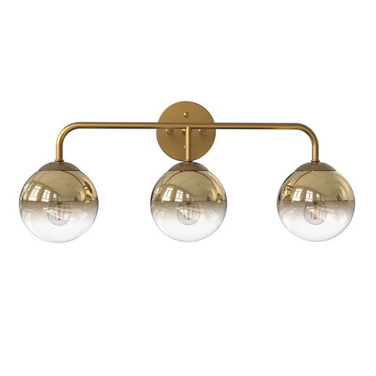 Modern Elegance Brass Gold Vanity Light Fixture