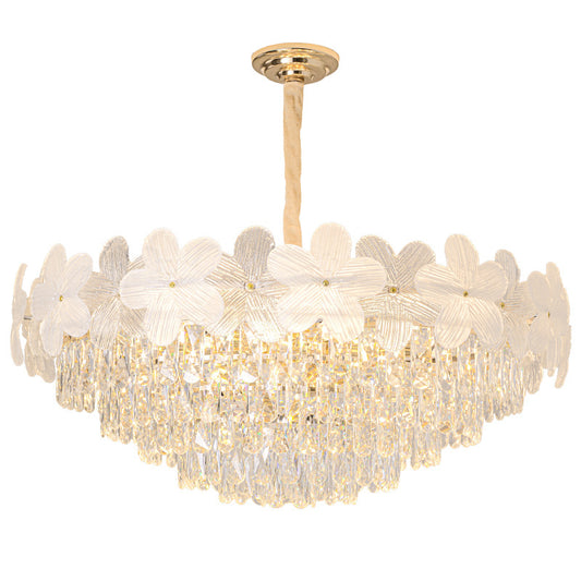 LumiFlora Elegance Semi Flush Mount