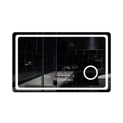 Black Bathroom Led Mirror