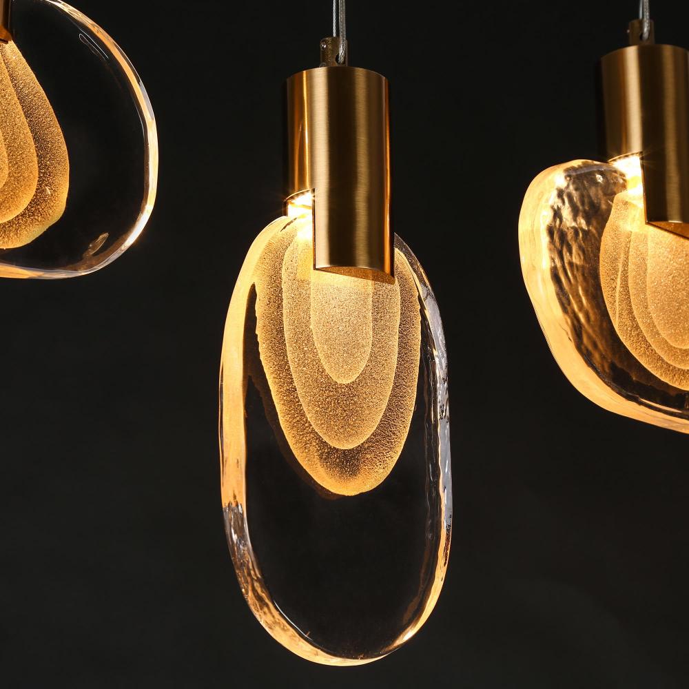 Aurora Handcrafted Glass Chandelier