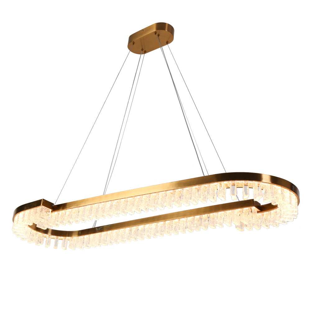 Ripple Glass Chandelier